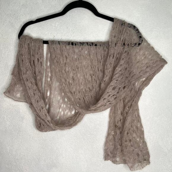 Fairy Grunge Scarf Open Knit - Picture 5 of 5